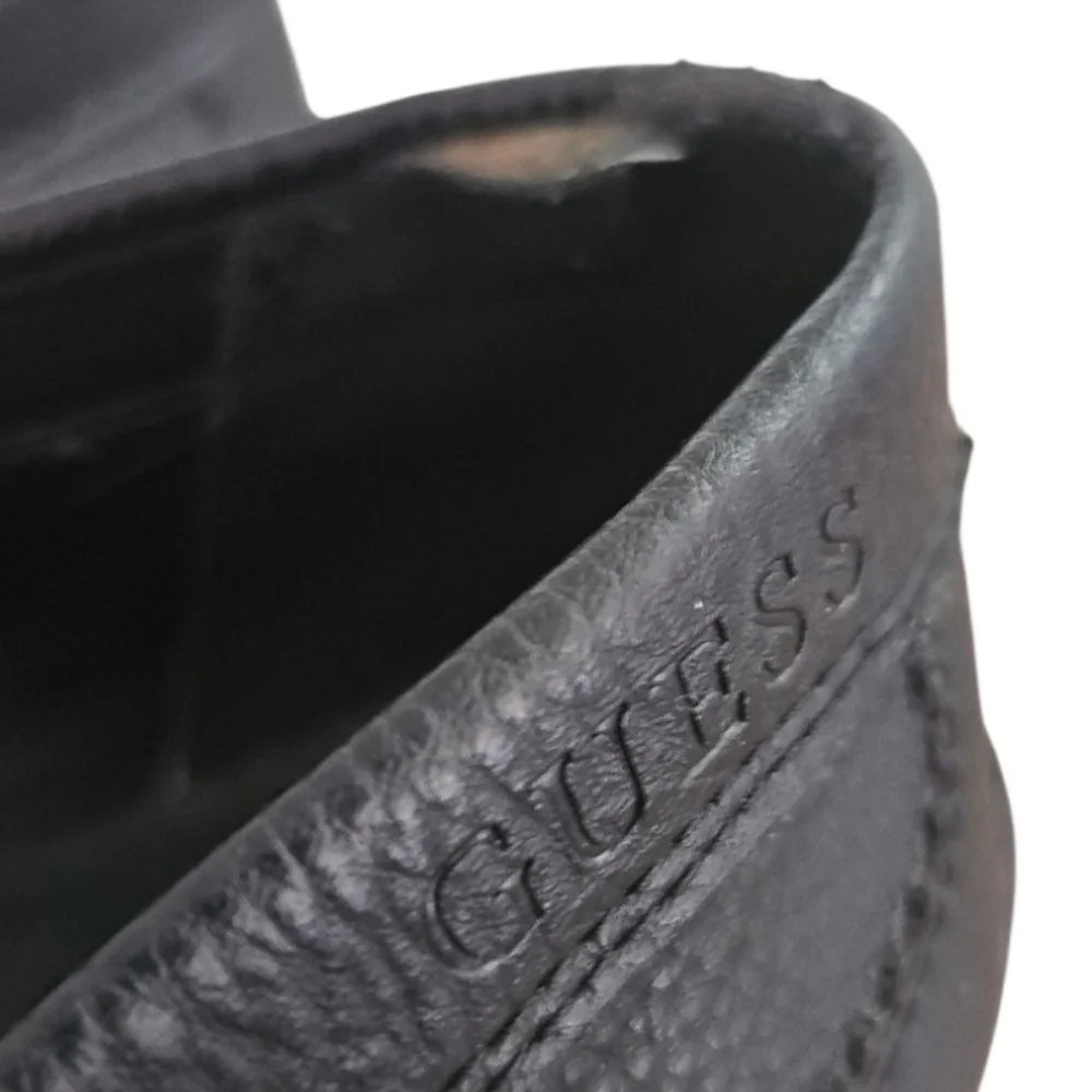 Guess McKinley Horsebit Loafers Men’s 10 Black Law Office Academia Shoes